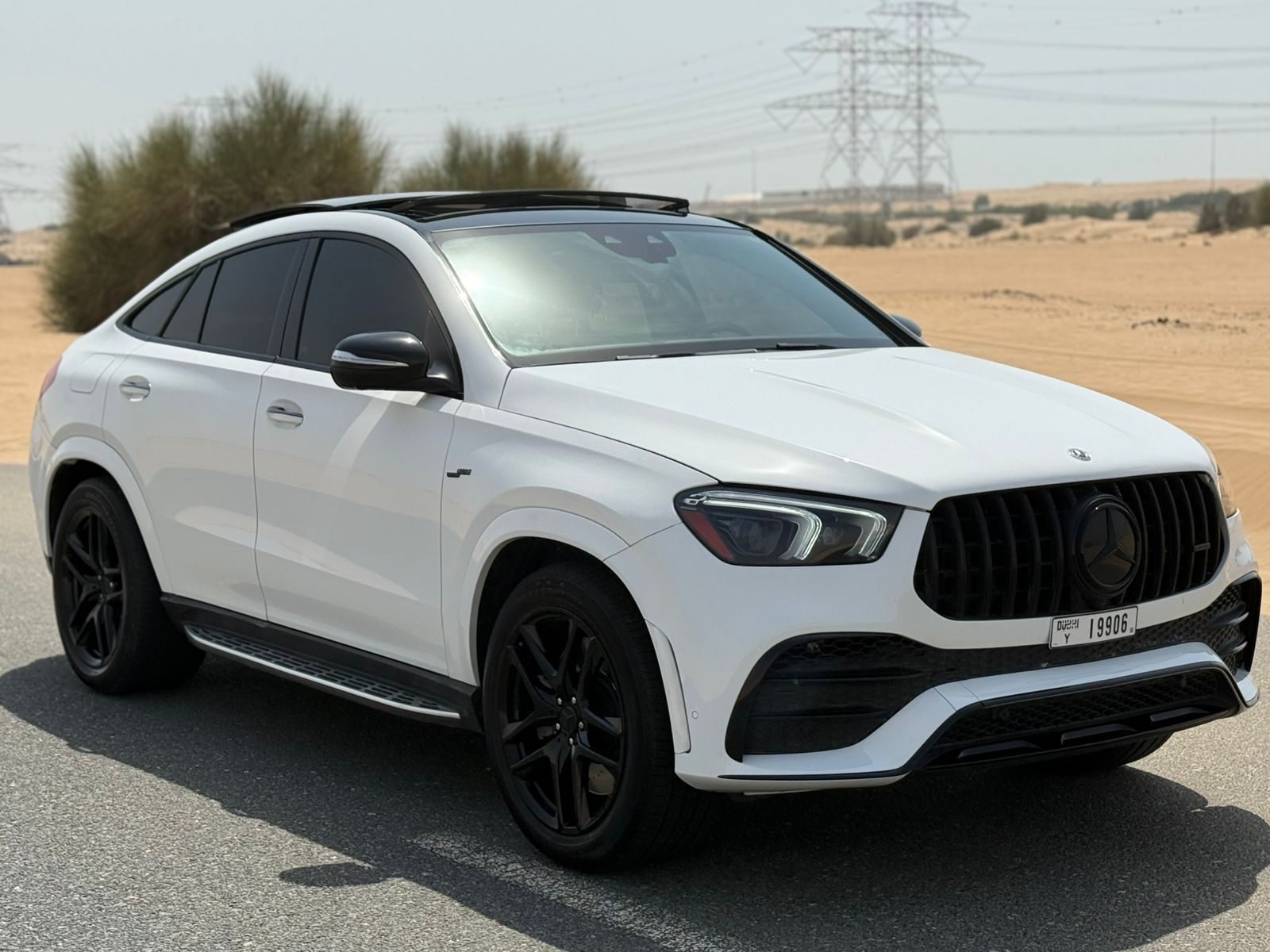  Mercedes Benz AMG GLE 53 Coupe White