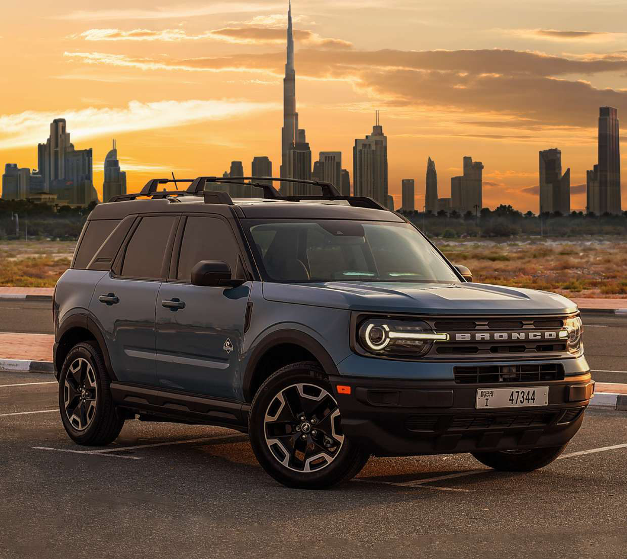 Ford Bronco Blue
