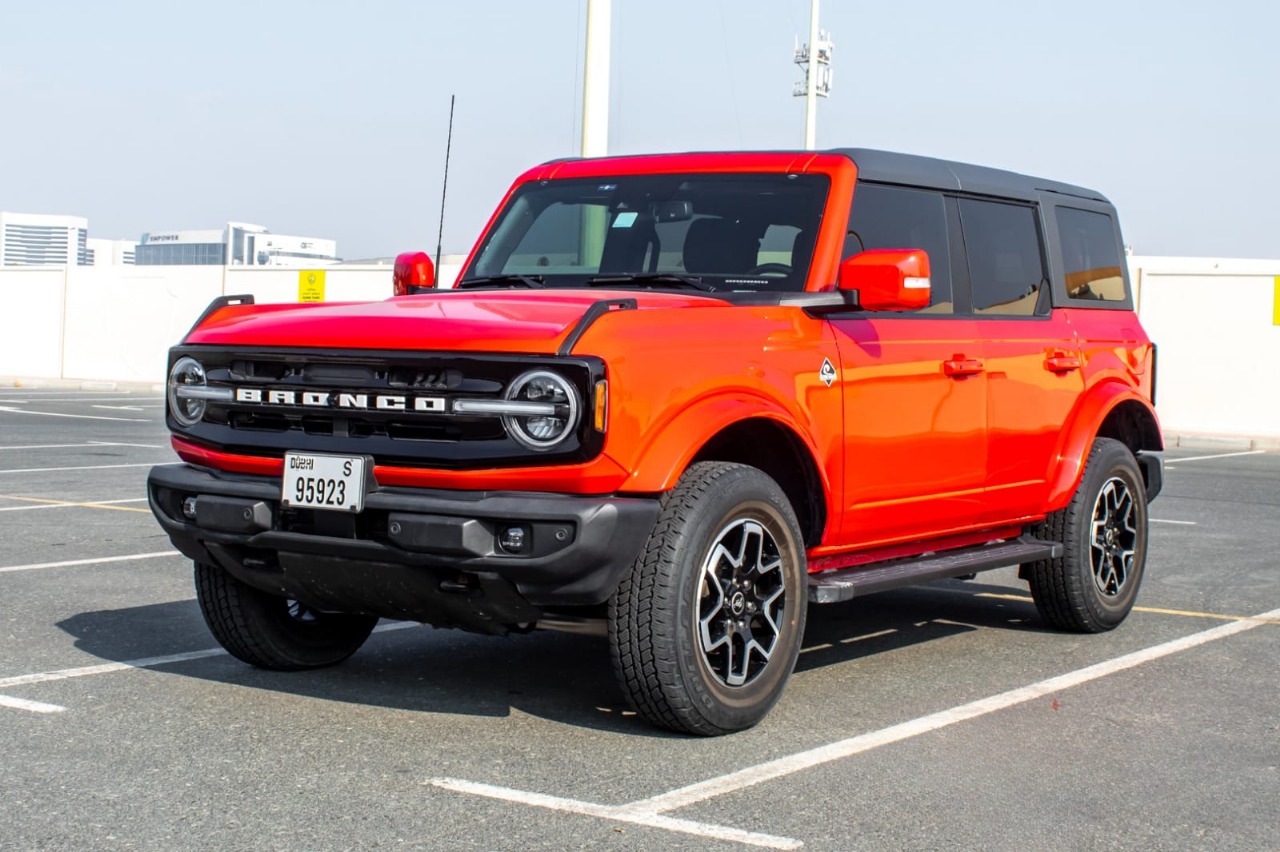 Ford Bronco Red