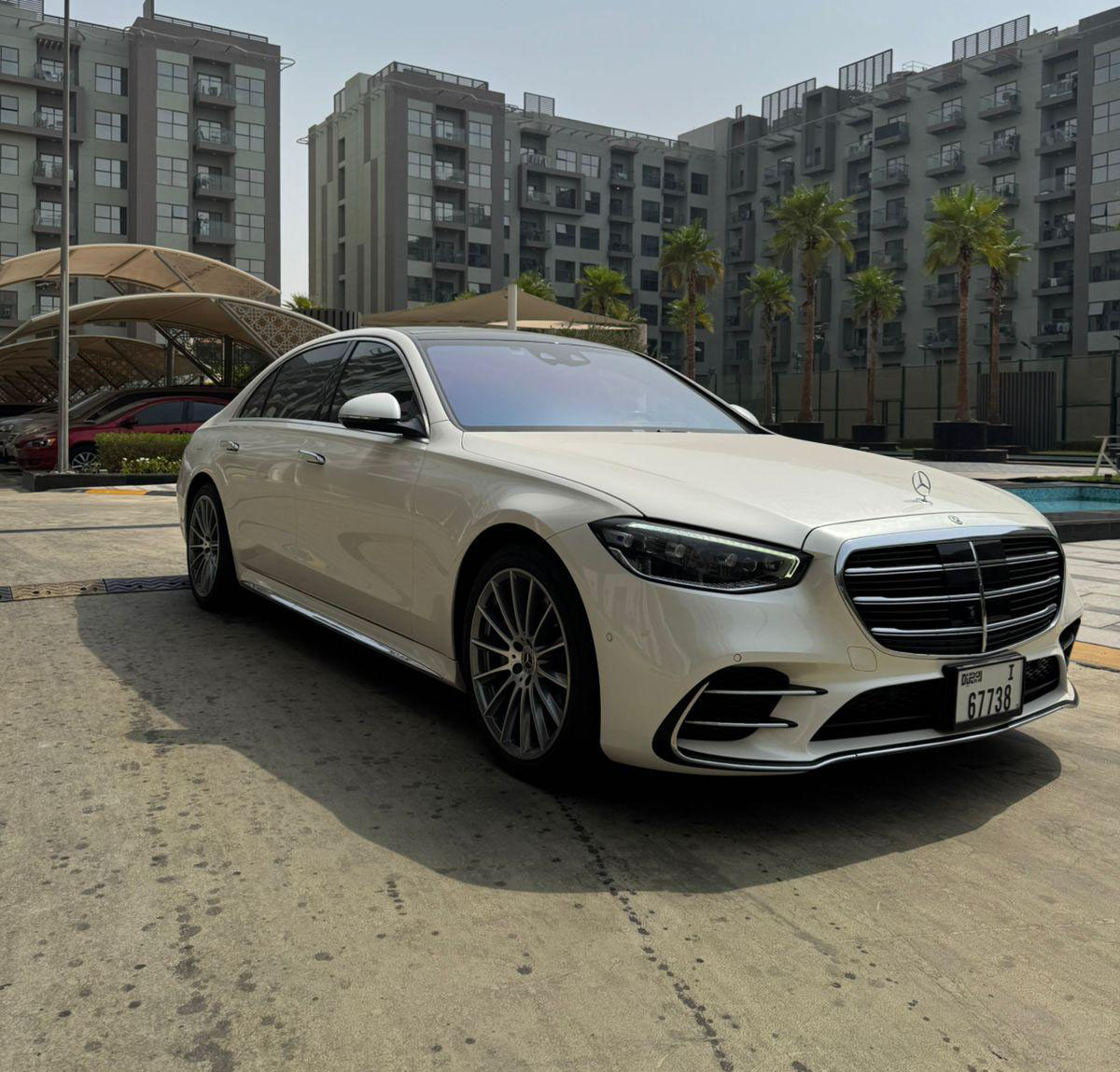 Mercedes Benz S500 White