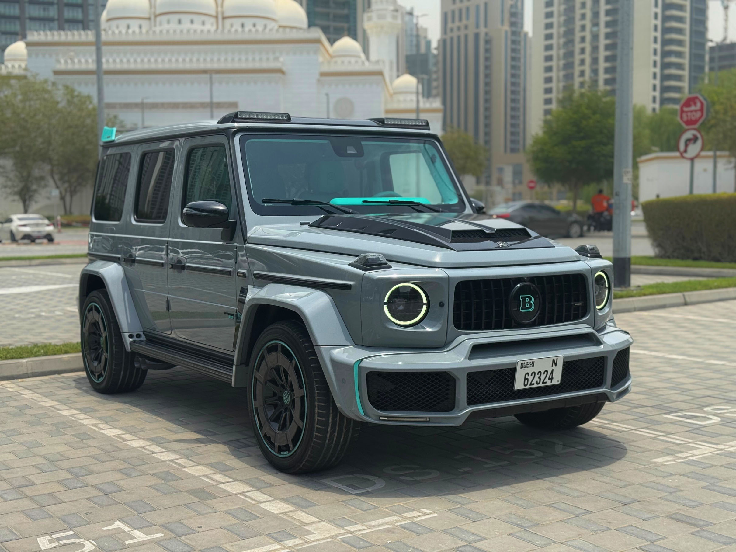 Mercedes G-Class Brabus G800 Kit Grey & Tiffany	