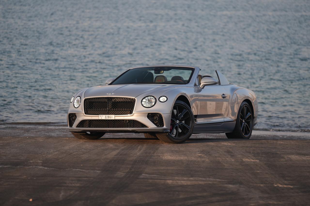 Bentley Continental GTC Silver