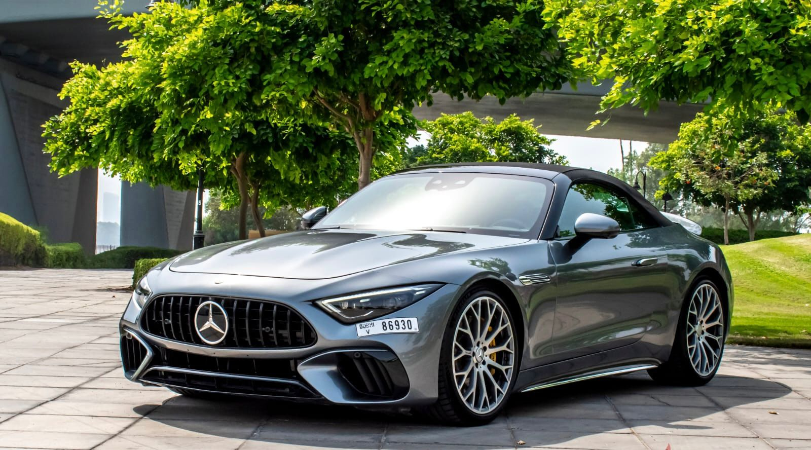 Mercedes Benz SL 63 AMG Silver No Deposit