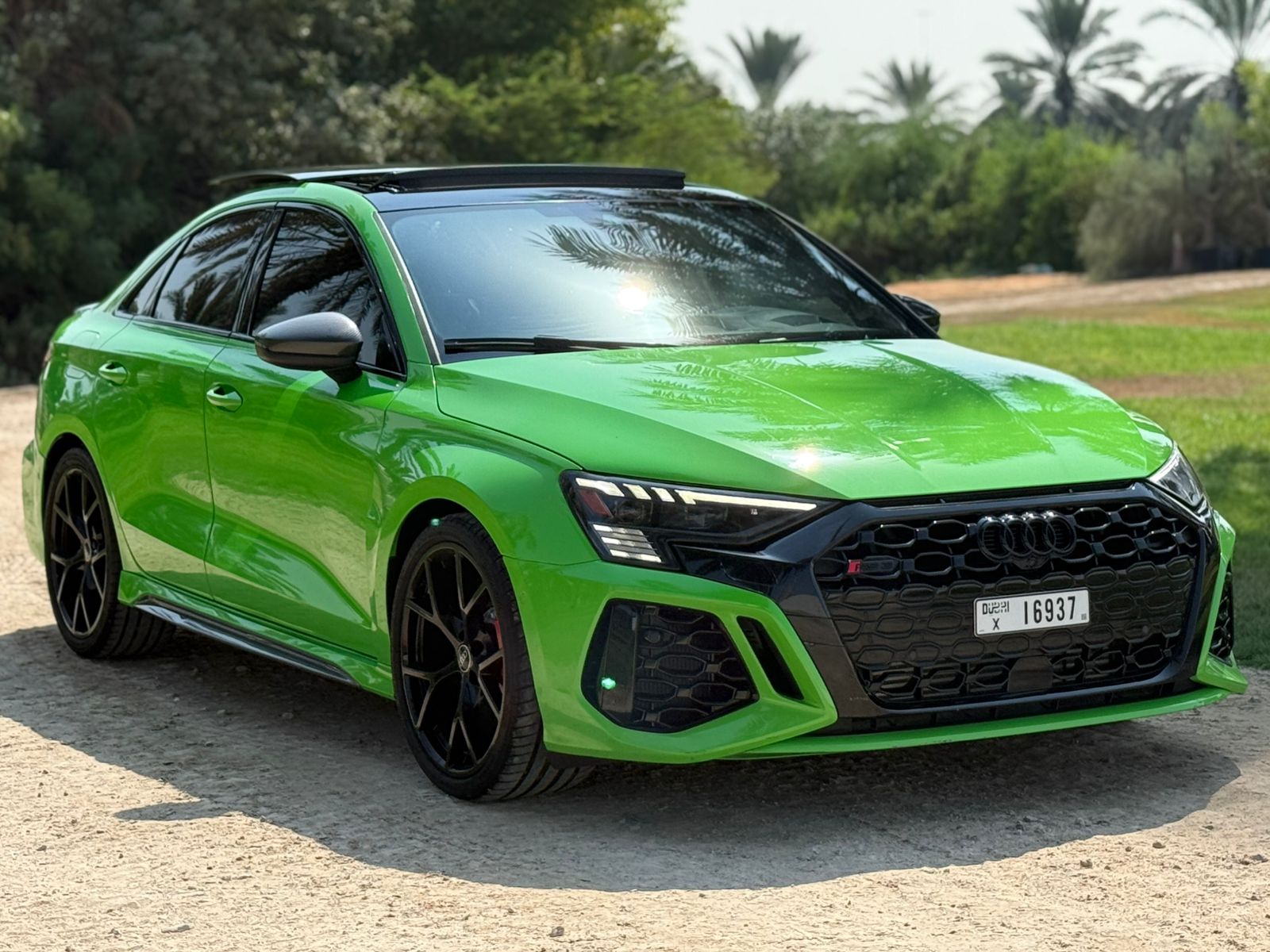 Audi Rs3 Green without Deposit