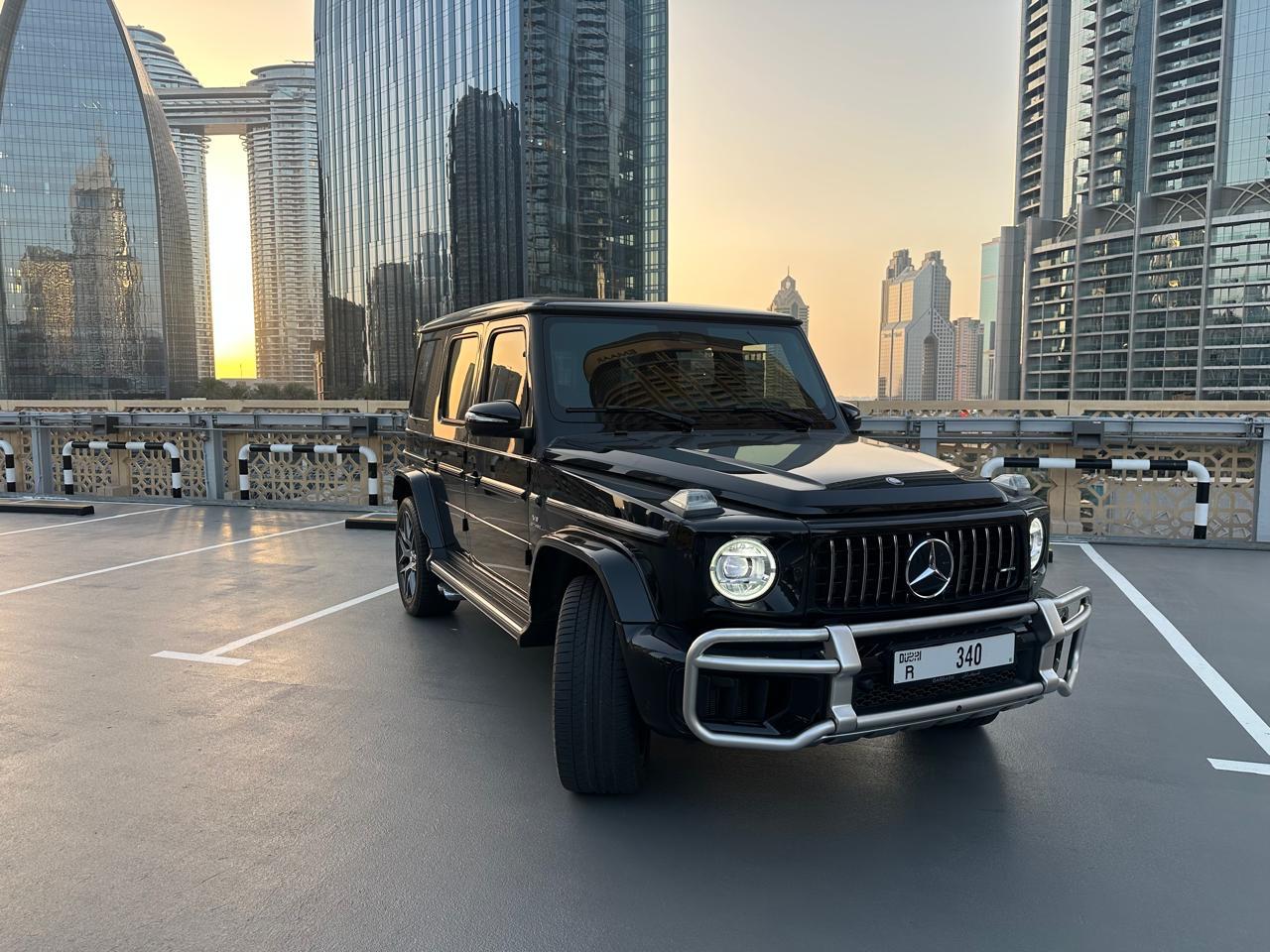 MERCEDES-BENZ AMG G63 BLACK SPECIAL 3-DIGIT PLATE R340