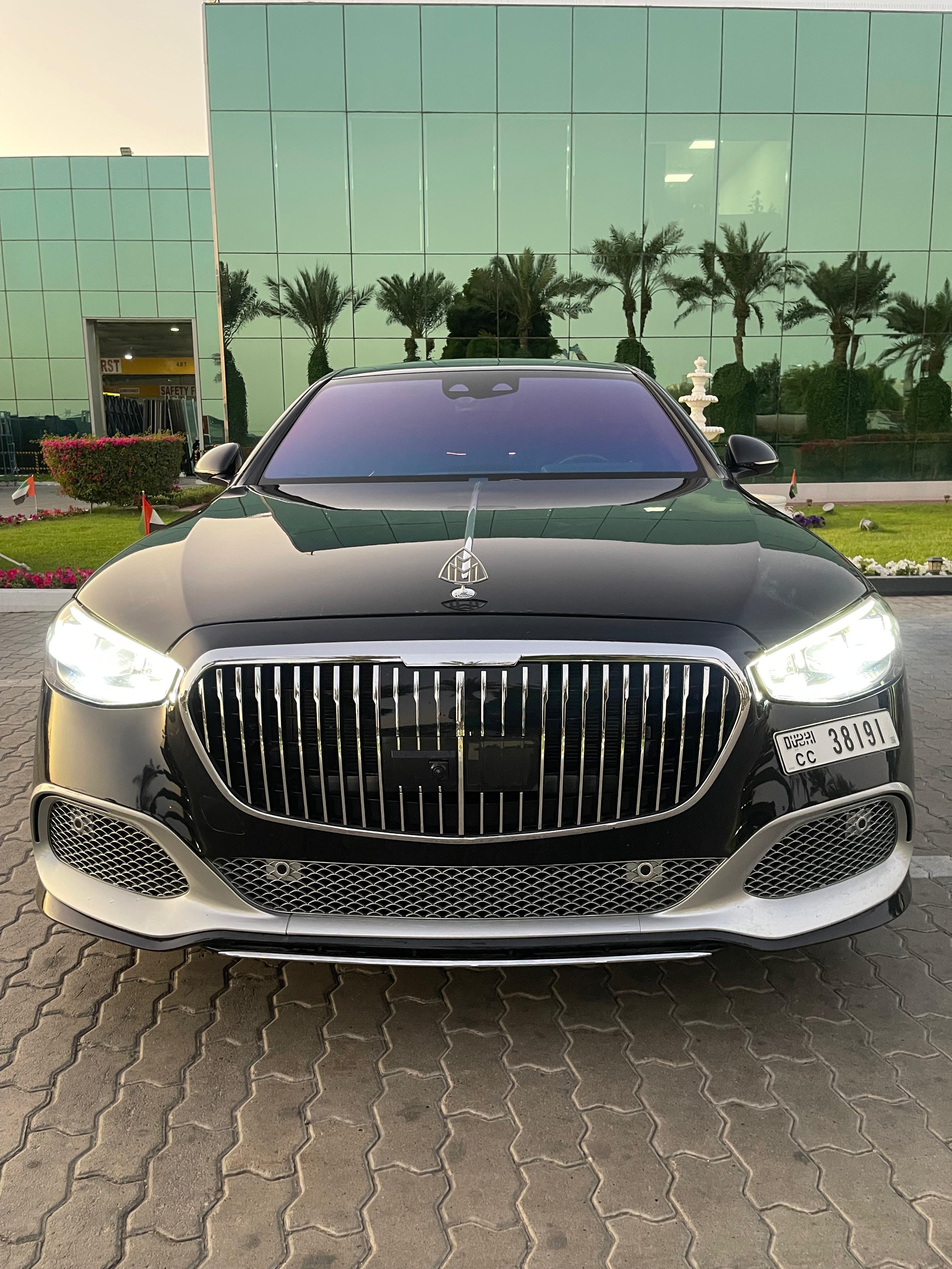 Mercedes S580 Maybach kit Black