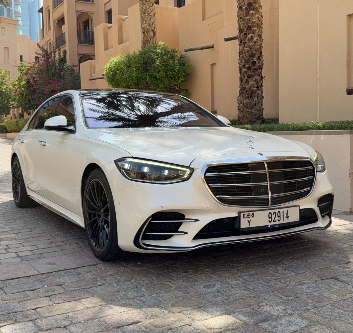 Mercedes Benz S500 White Best Rate