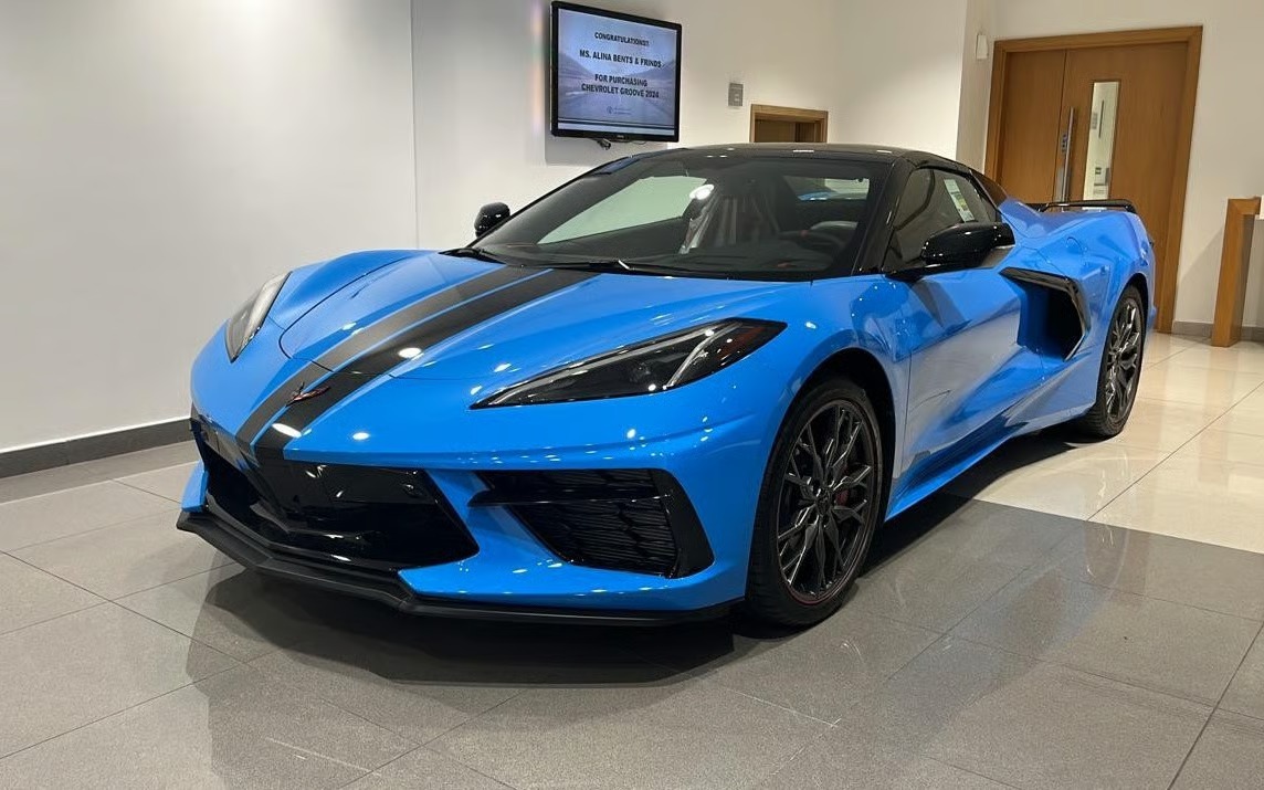 Chevrolet Corvette Cabriolet Blue Full options