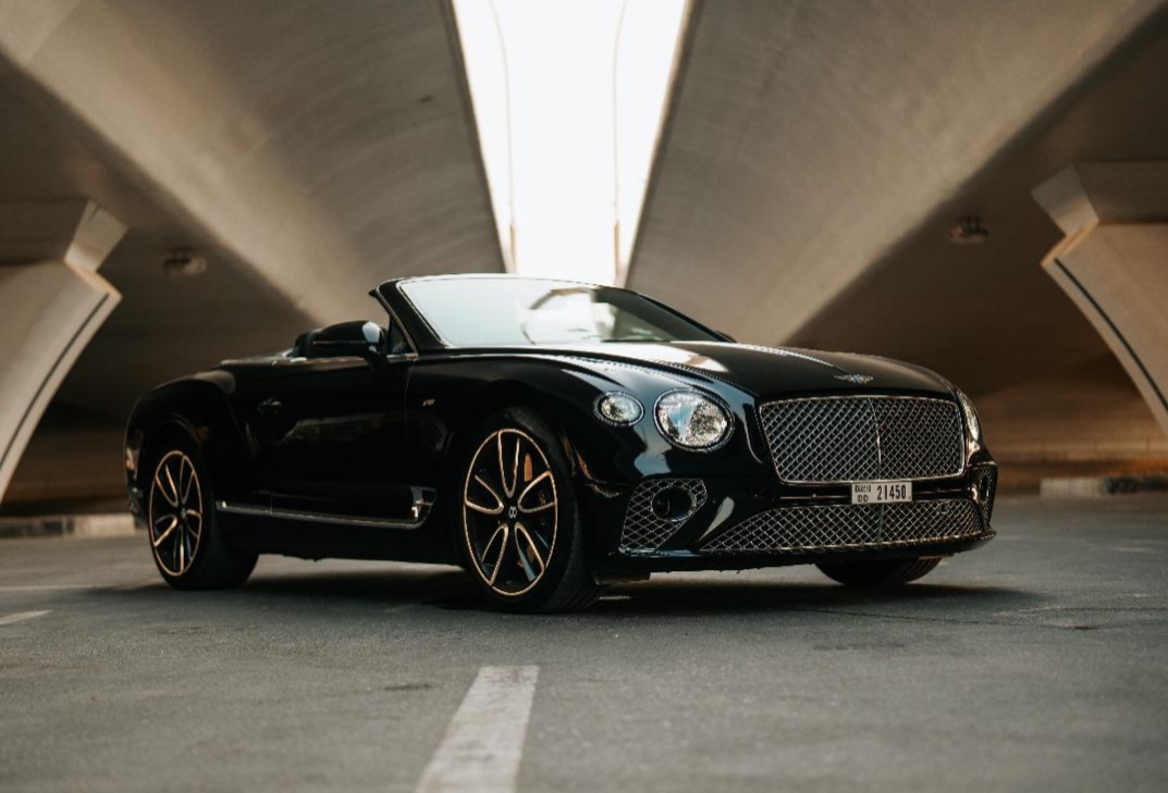 Bentley Continental GT Good Price Black  2023 Hire dubai