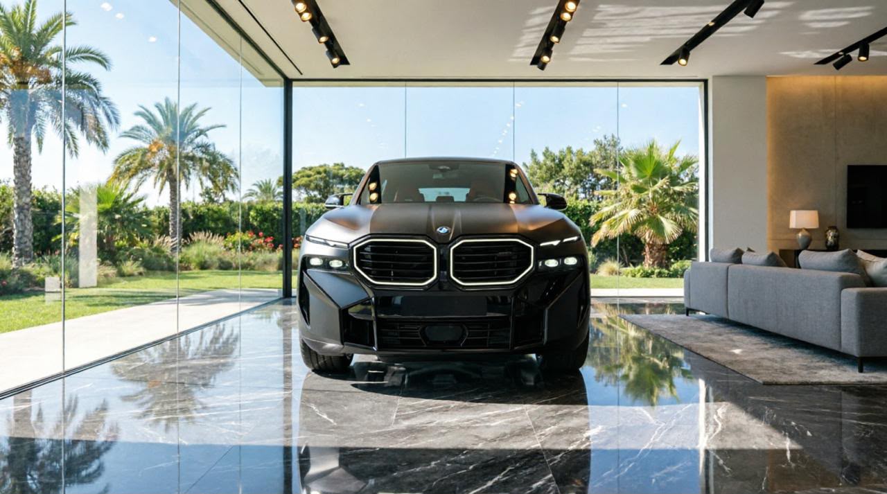Luxury BMW XM High-Performance Black  2025 Hire dubai