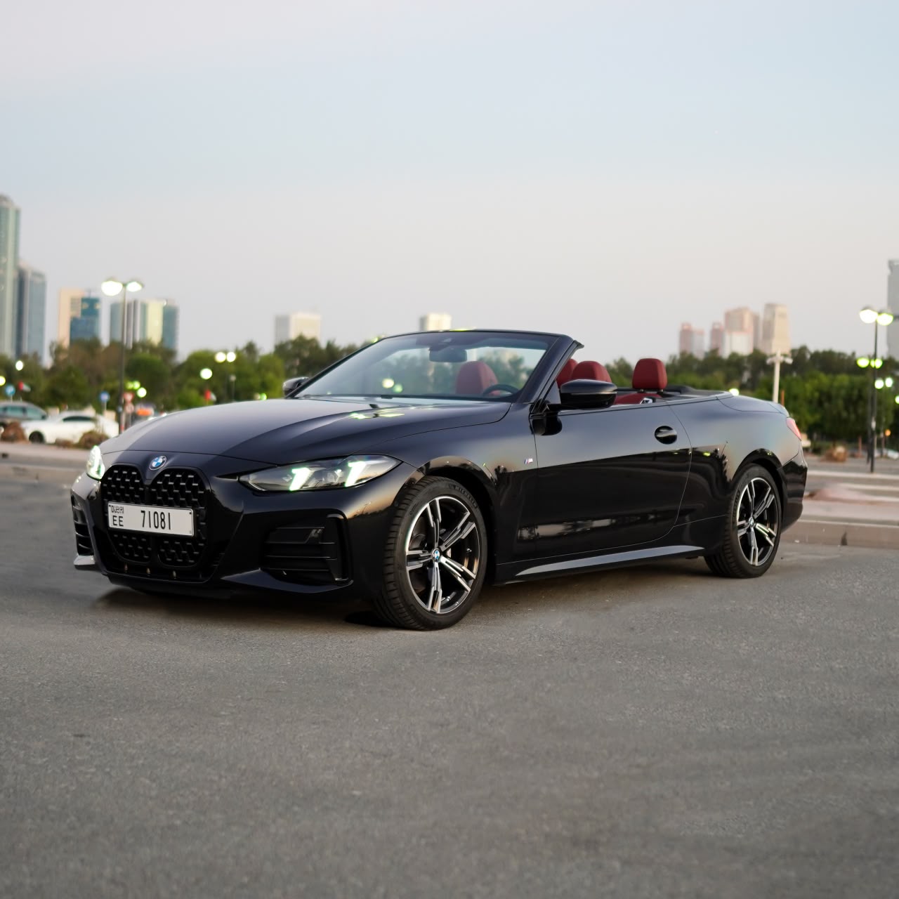 BMW 420 Black without Deposit  2026 Hire dubai