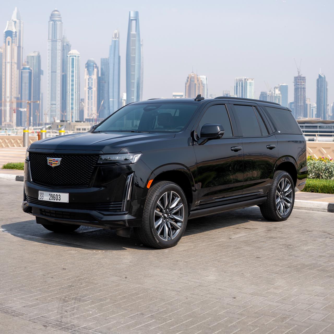 Cadillac Escalade Black Best Rate  2025 Hire dubai