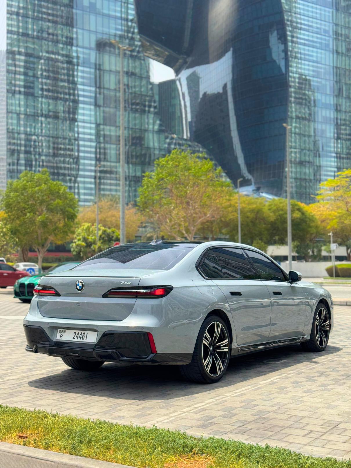 Rent Bmw Series 7 Nardo Grey 2023 in Dubai , UAE 