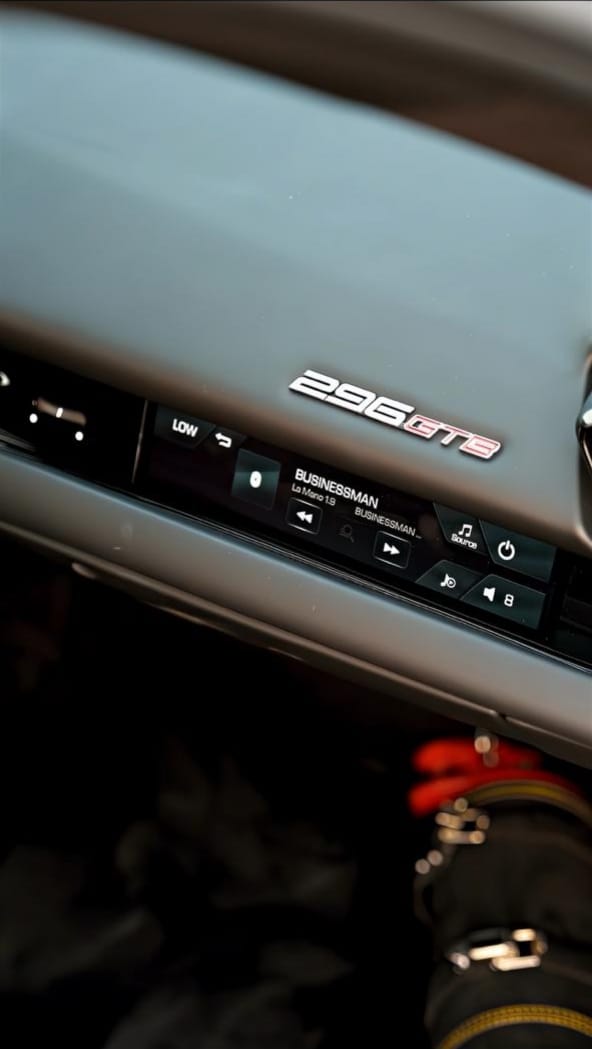 Rent Ferrari Gtb BLUE 2024 in Dubai , UAE 