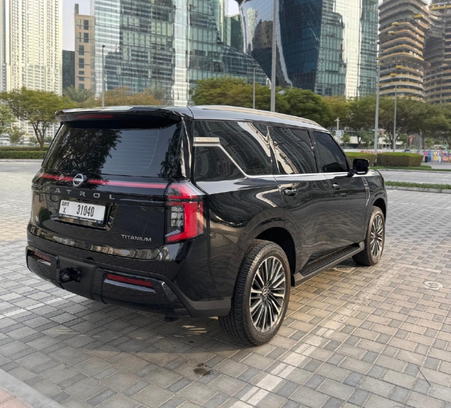 Rent Nissan Patrol BLACK 2026 in Dubai , UAE 