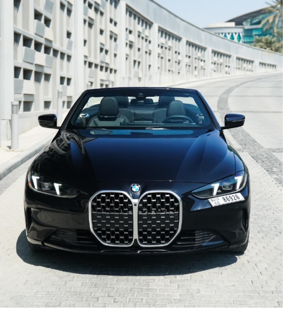 Rent Bmw Series 4 BLACK 2025 in Dubai , UAE 