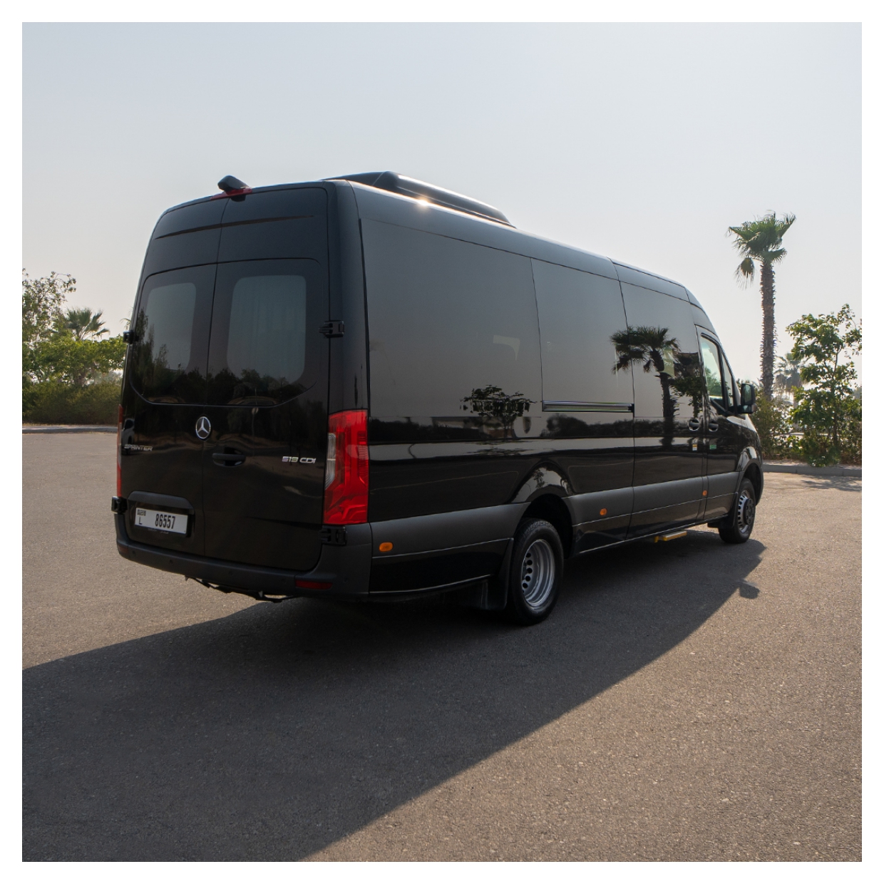 Rent Opulent Sprinter 19 Seater BLACK 2025 with chauffeur in Dubai , UAE 