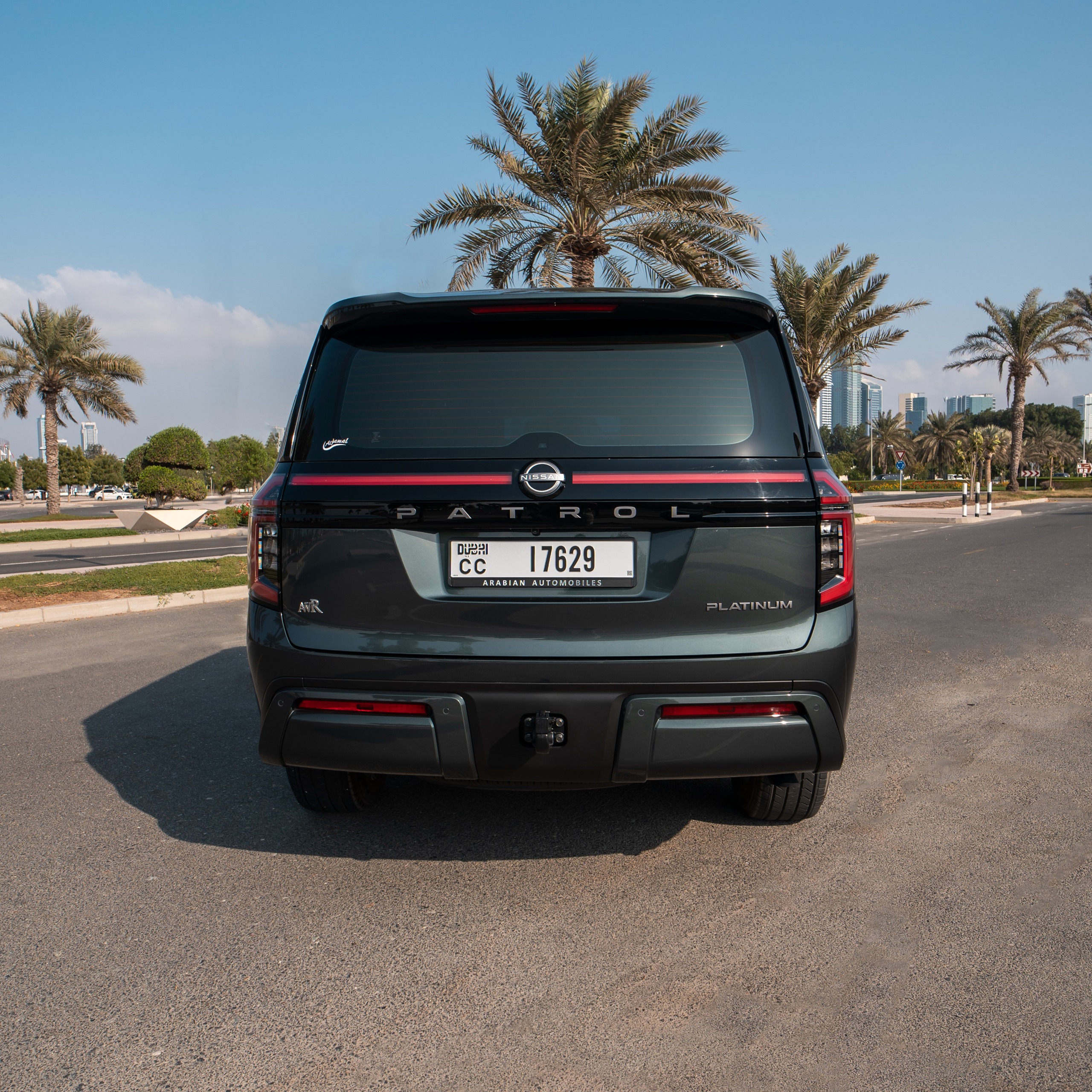 Rent Nissan Platinum GREEN 2026 in Dubai , UAE 