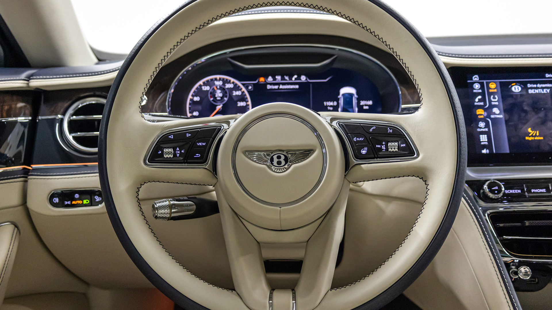 Rent Bentley Flying spur BLACK 2024 in Dubai , UAE 