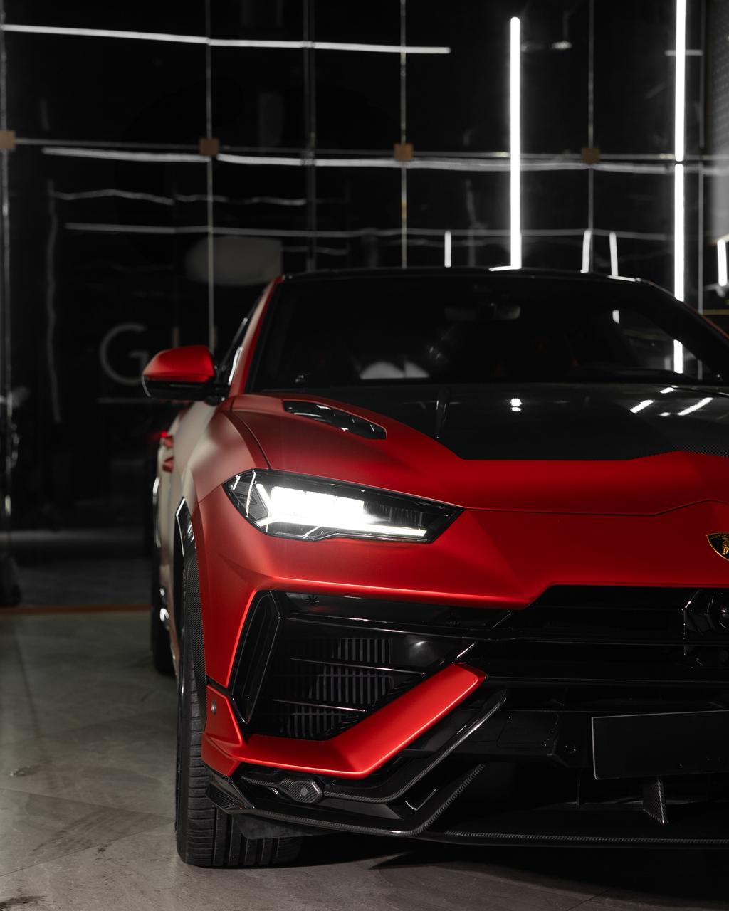 Rent Lamborghini Urus RED 2024 in Dubai , UAE 
