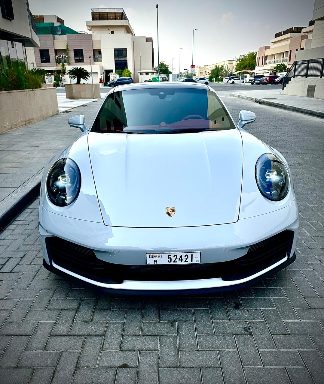 Rent Porsche Carrera WHITE 2026 in Dubai , UAE 