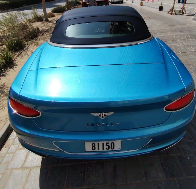 Rent Bentley Continental BLUE 2022 in Dubai , UAE 