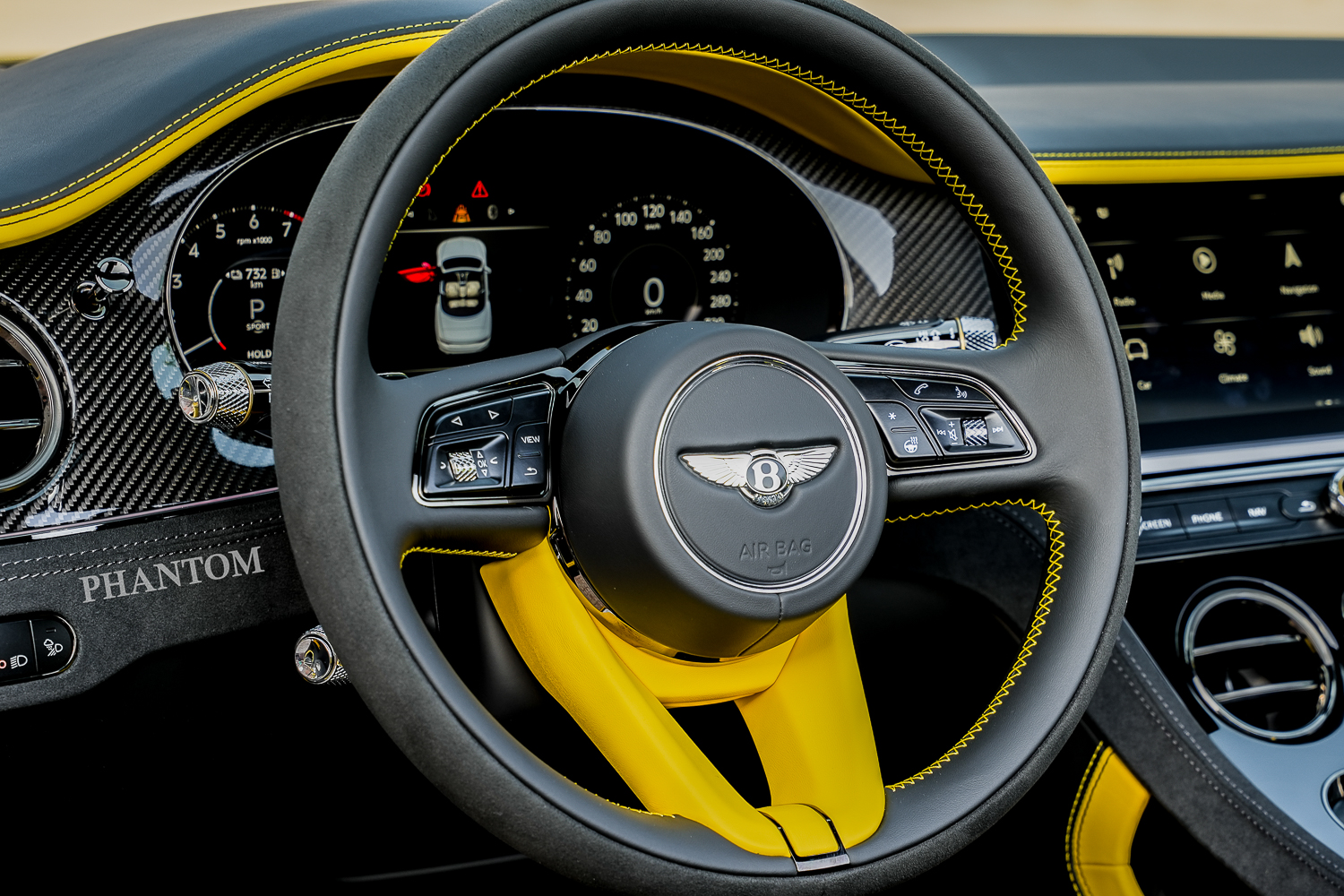 Rent Bentley Continental ORANGE 2025 in Dubai , UAE 