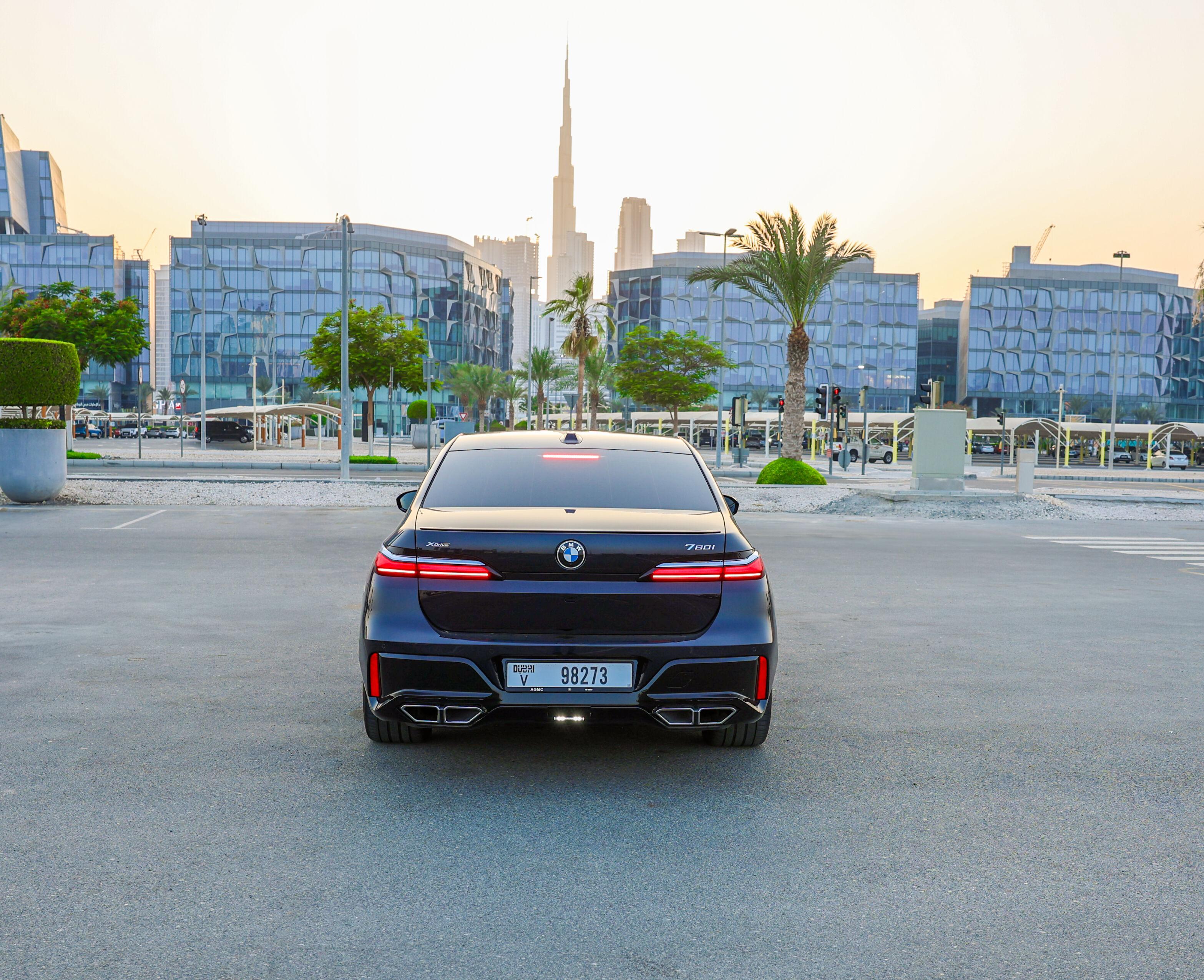 Rent Bmw Series 7 BLACK 2023 in Dubai , UAE 