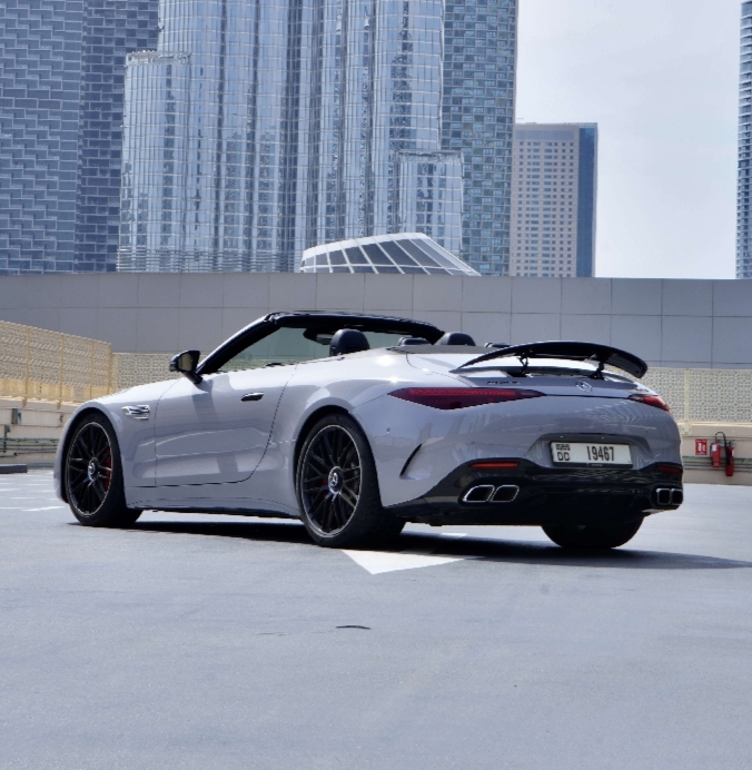 Rent Mercedes-Benz Sl GREY 2025 in Dubai , UAE 