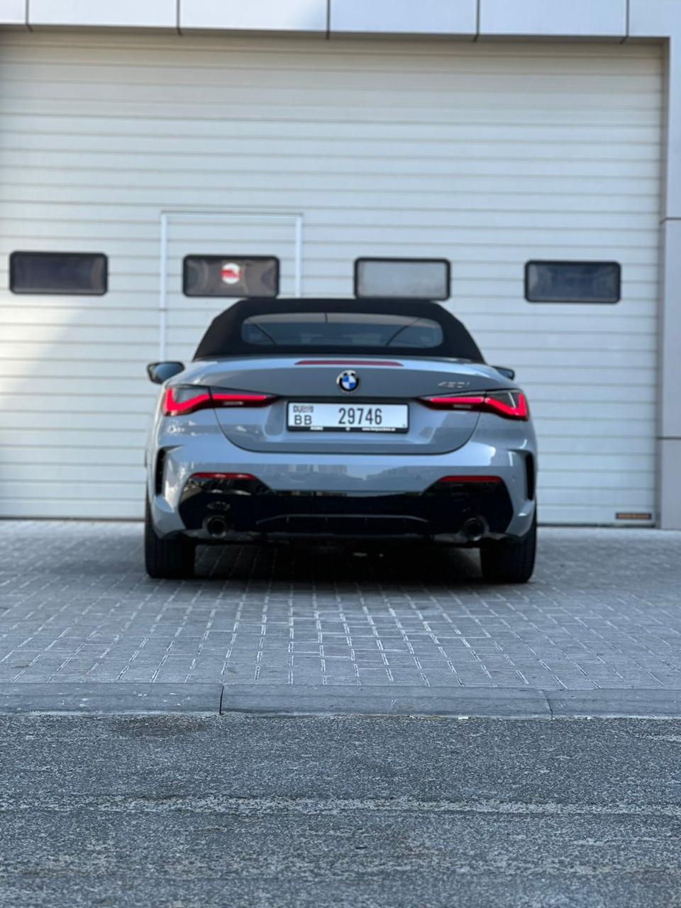 Rent Bmw Series 4 GREY 2025 in Dubai , UAE 