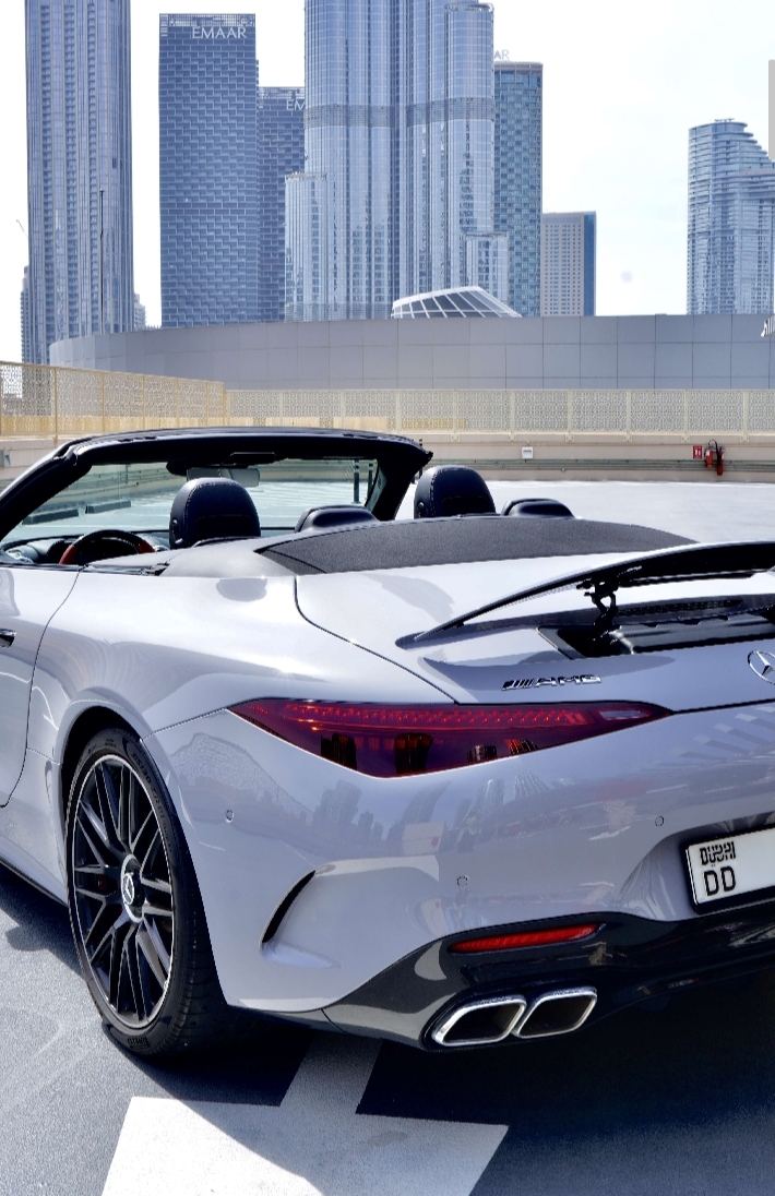 Rent Mercedes-Benz Sl GREY 2025 in Dubai , UAE 