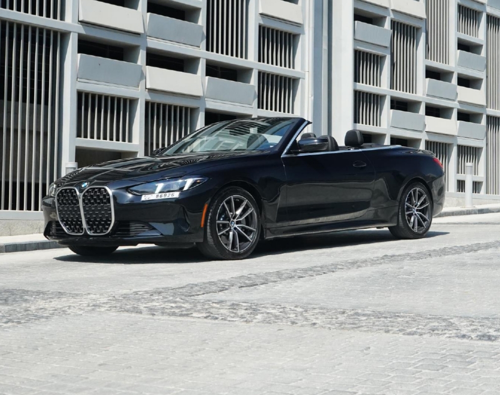 Rent Bmw Series 4 BLACK 2025 in Dubai , UAE 