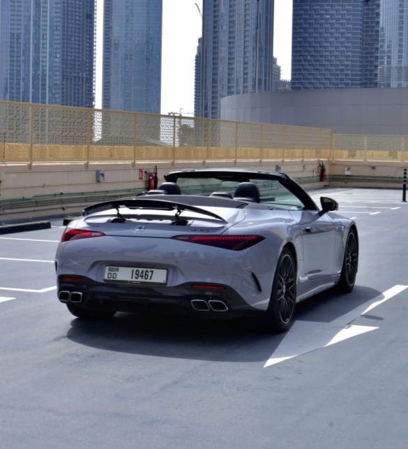 Rent Mercedes-Benz Sl GREY 2025 in Dubai , UAE 