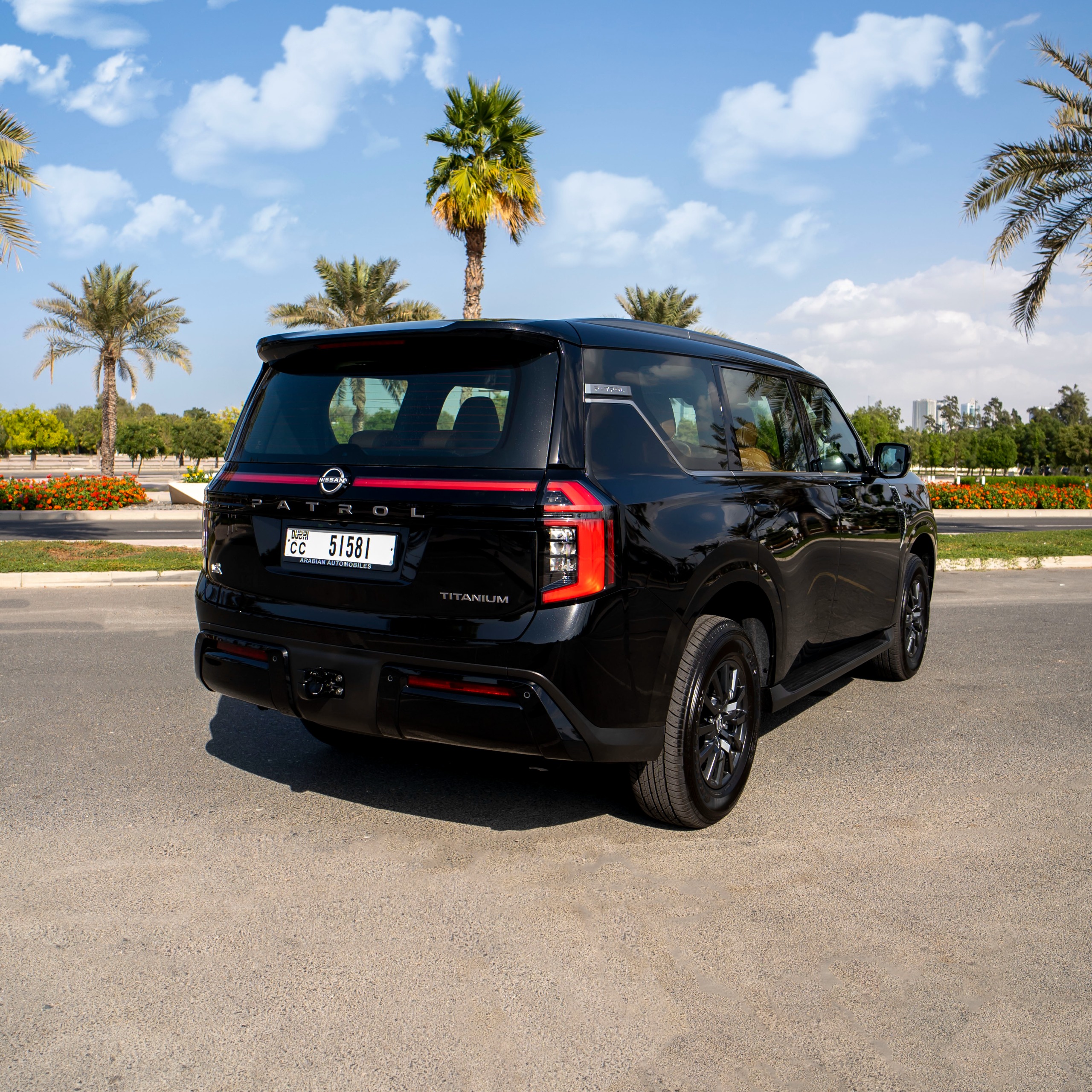Rent Nissan Patrol BLACK 2025 in Dubai , UAE 