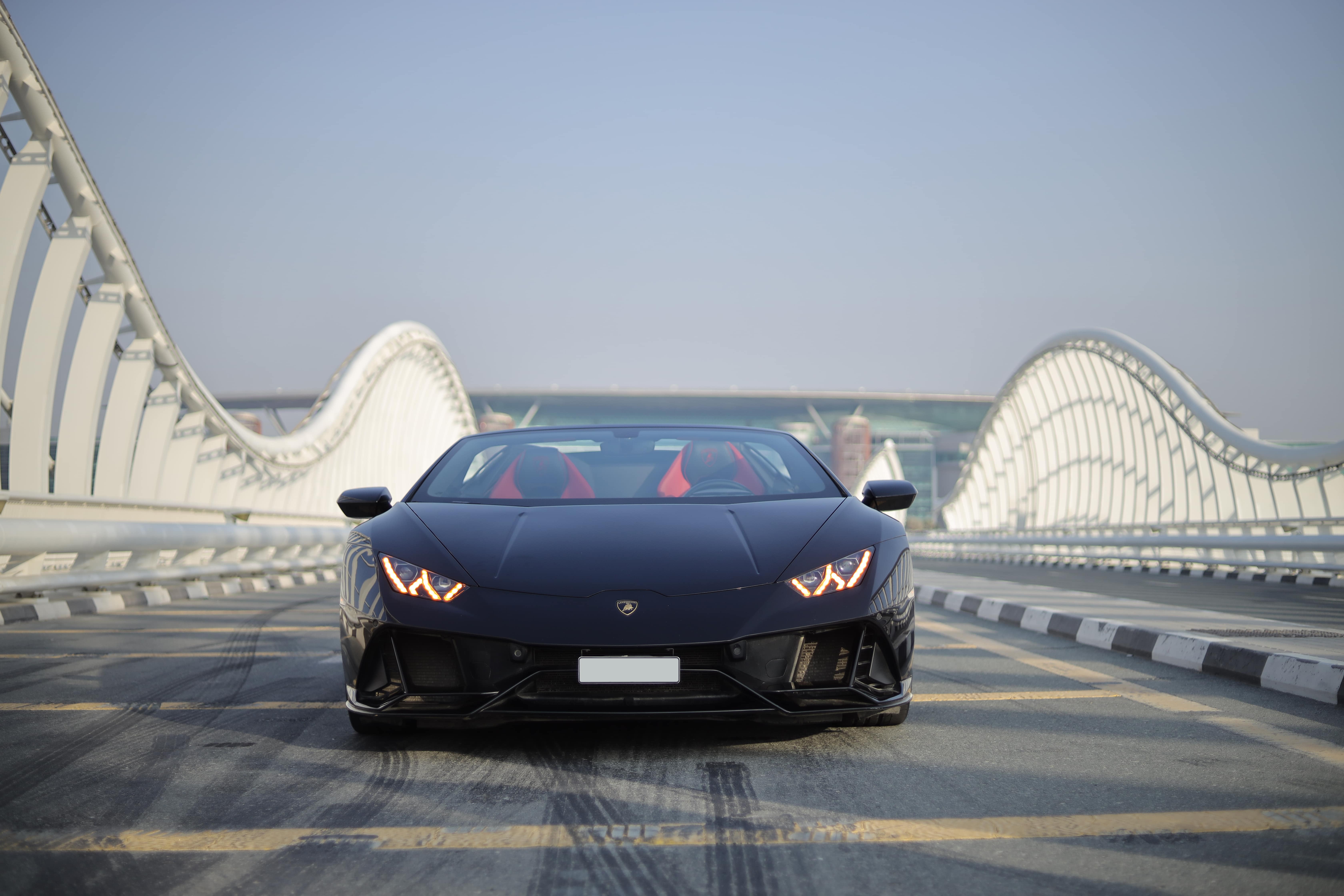 Rent Lamborghini Huracan BLACK 2023 in Dubai , UAE 