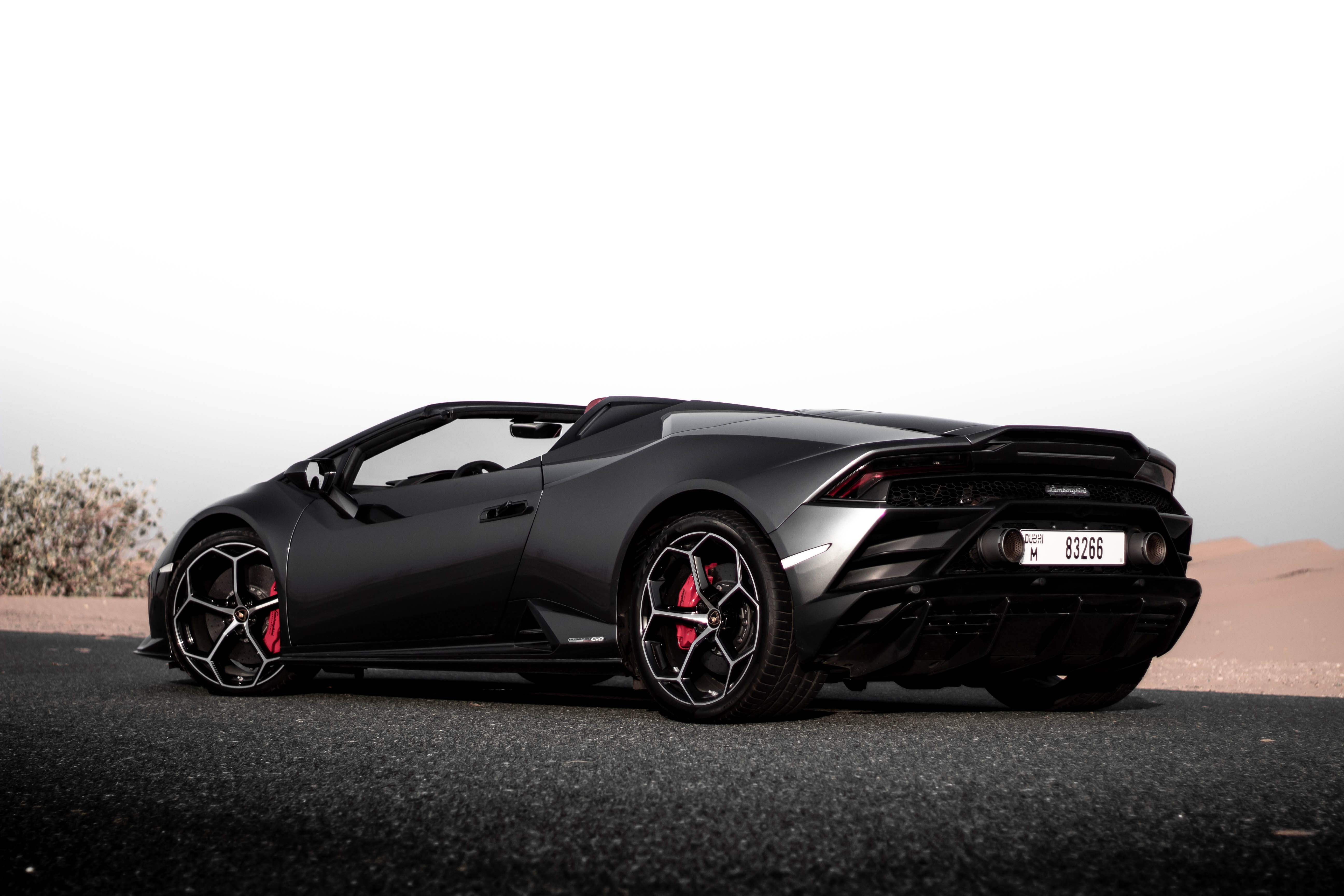 Rent Lamborghini Huracan GREY 2023 in Dubai , UAE 