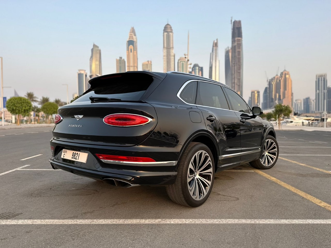 Rent Bentley Bentayga BLACK 2023 in Dubai , UAE 
