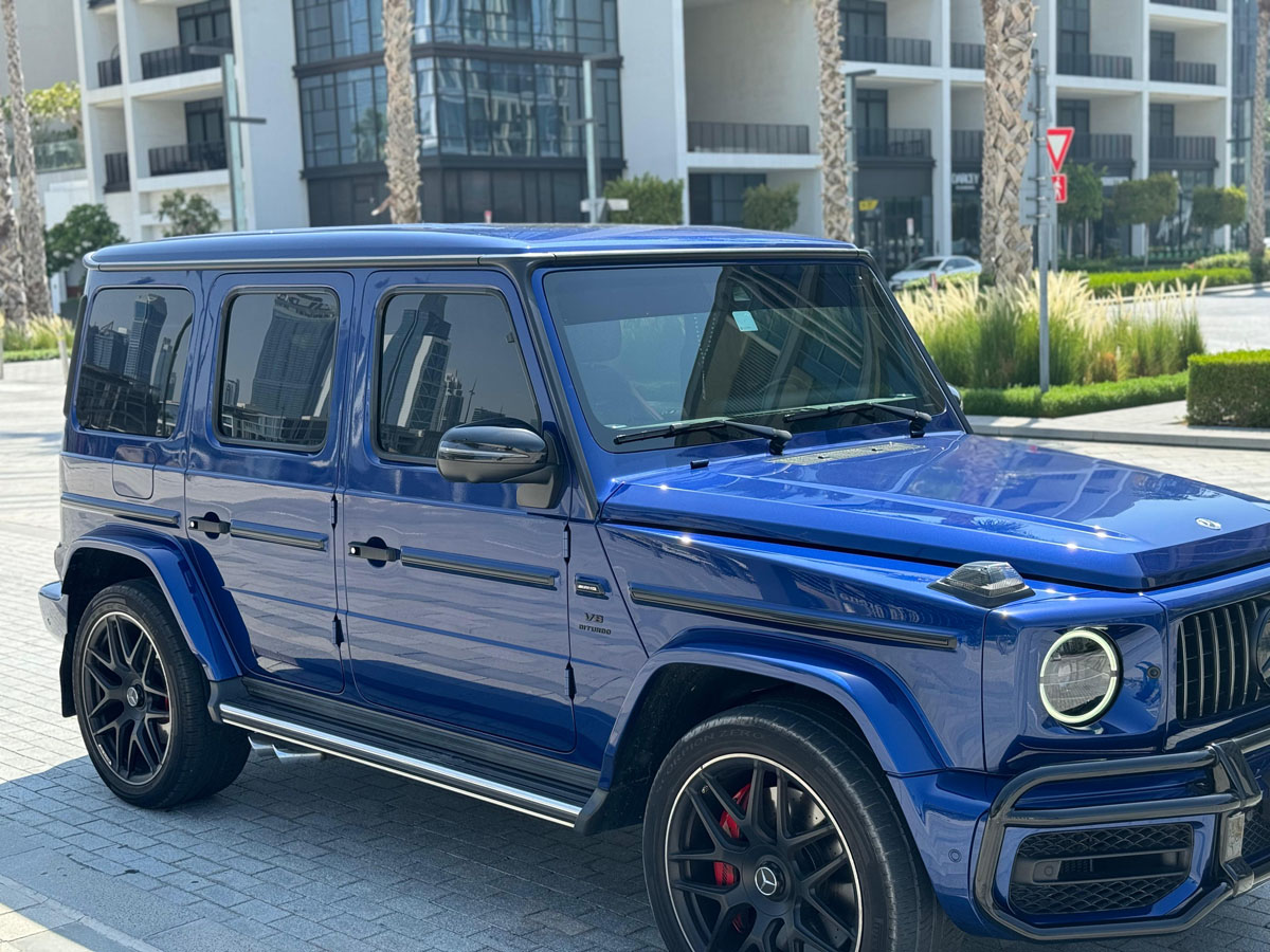 Rent Mercedes-Benz G-class BLUE 2023 in Dubai , UAE 