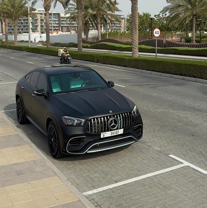 Rent Mercedes-Benz Gle BLACK 2023 in Dubai , UAE 
