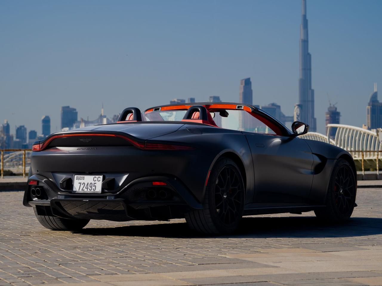 Rent Aston Martin Vantage BLACK 2024 in Dubai , UAE 