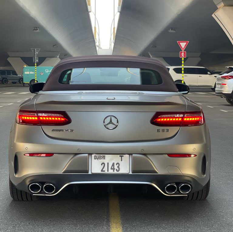 Rent Mercedes-Benz E-class  Silver 2022 in Dubai , UAE 