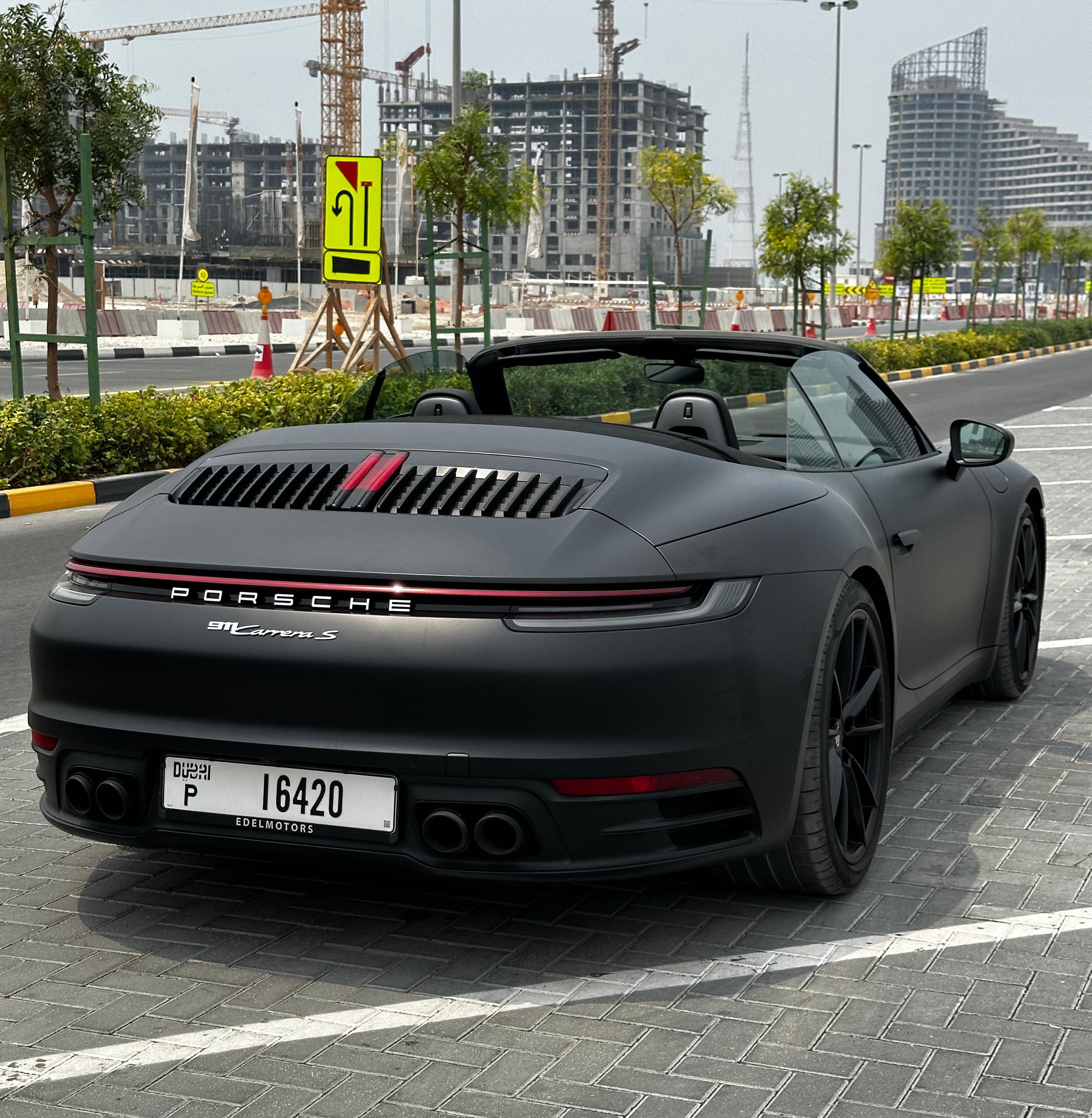 Rent Porsche Carrera GREY 2026 in Dubai , UAE 