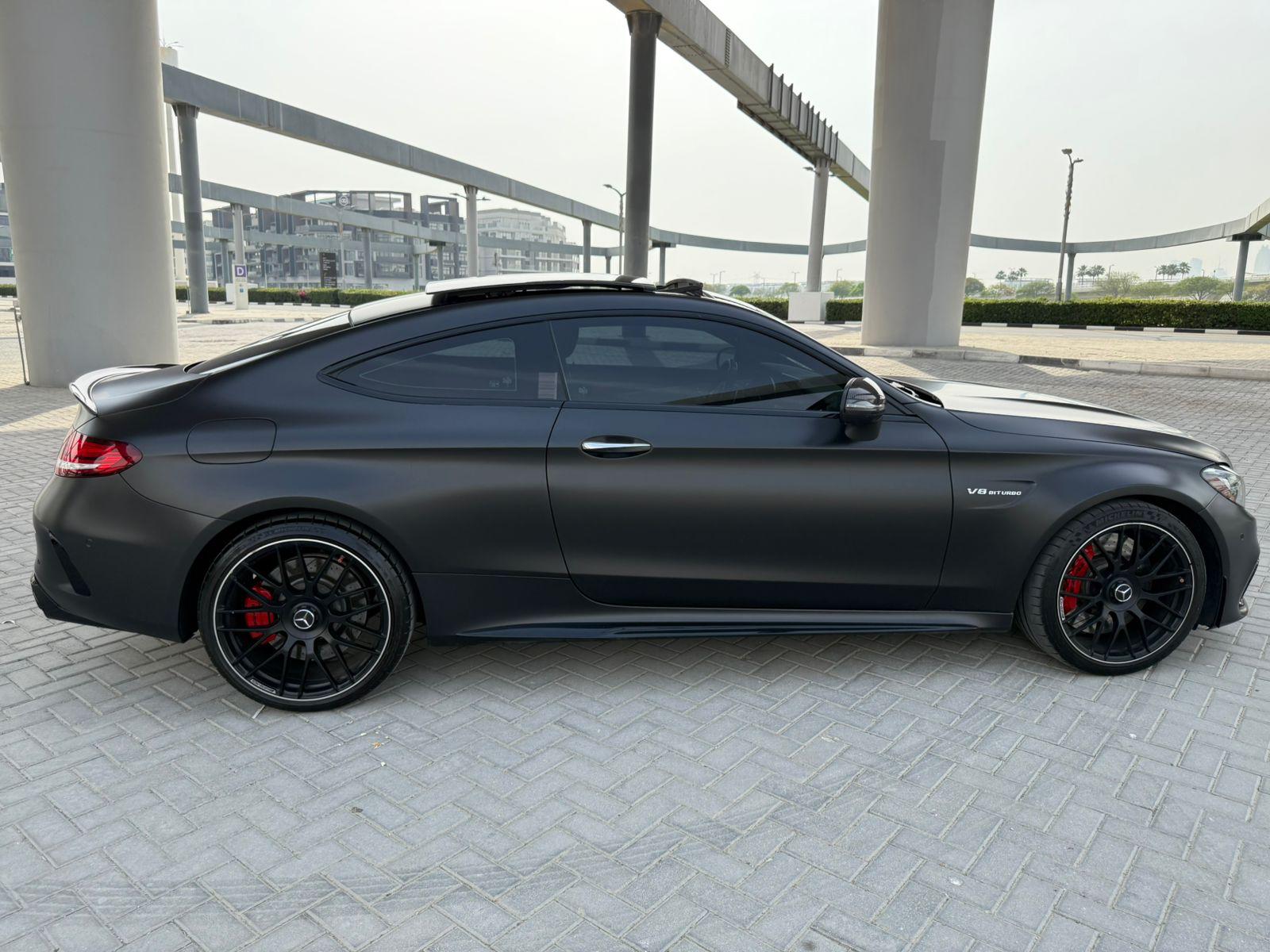 Rent C-class BLACK 2024 with chauffeur in Dubai , UAE 