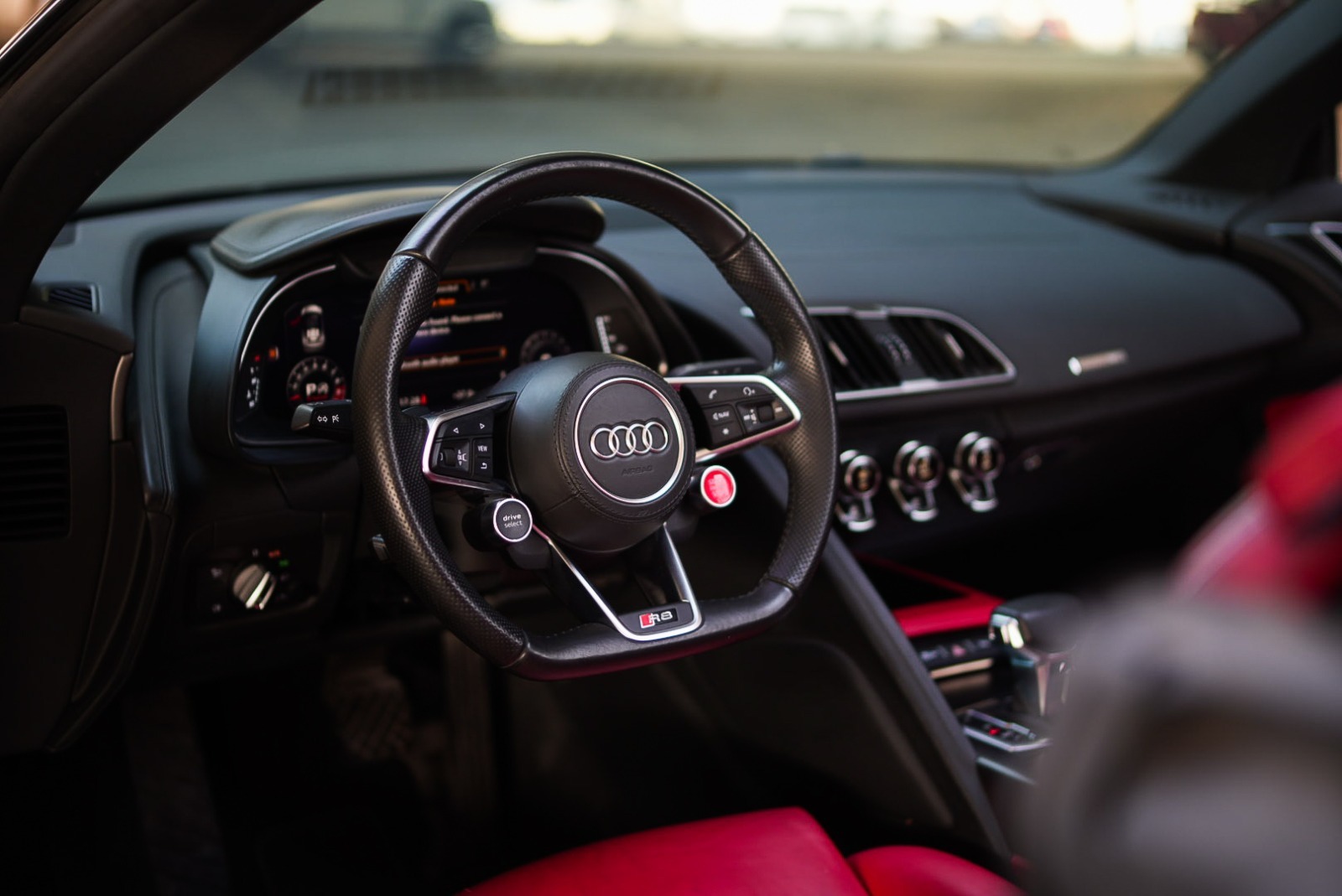 Rent Audi R8 BLACK 2023 in Dubai , UAE 