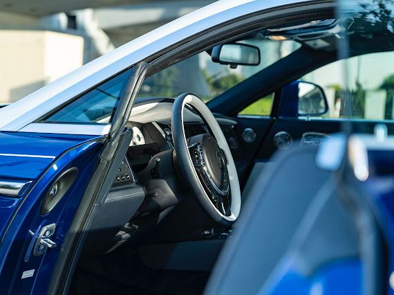 Rent Rolls-Royce Wraith BLUE 2022 in Dubai , UAE 