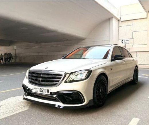 Rent Mercedes-Benz S-class WHITE 2020 in Dubai , UAE 