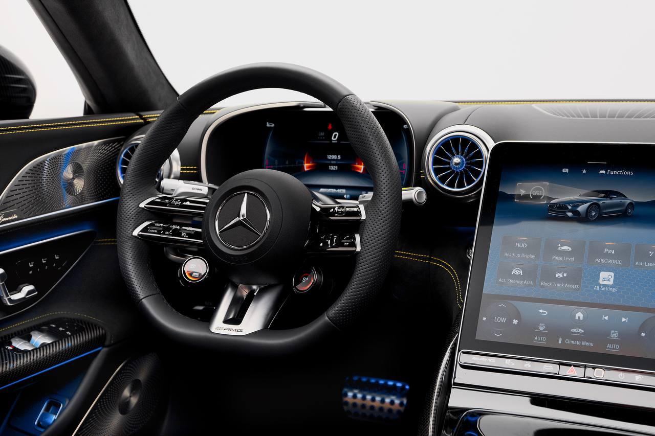 Rent Mercedes-Benz Sl BLACK 2023 in Dubai , UAE 