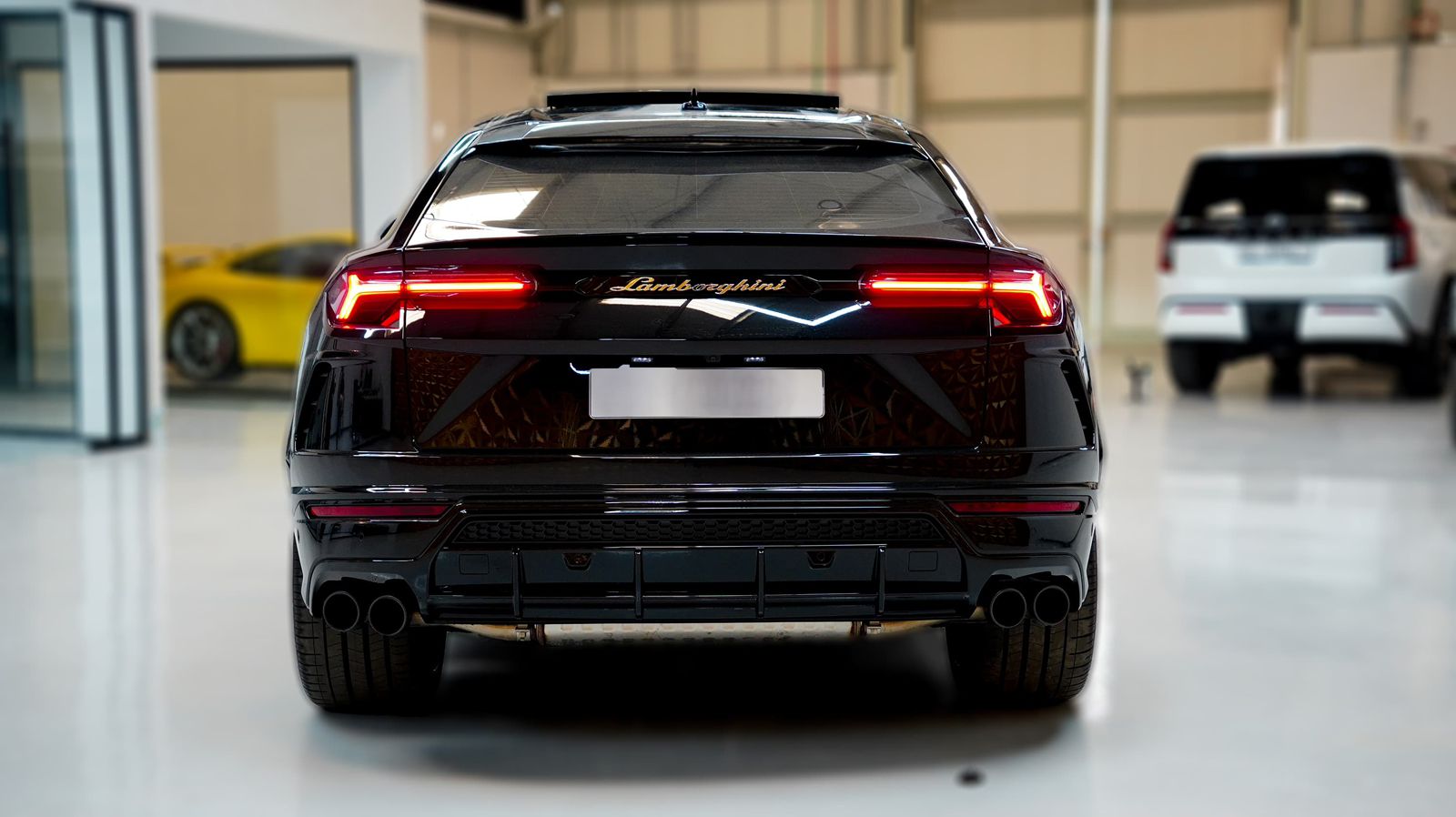Rent Lamborghini Urus BLACK 2023 in Dubai , UAE 