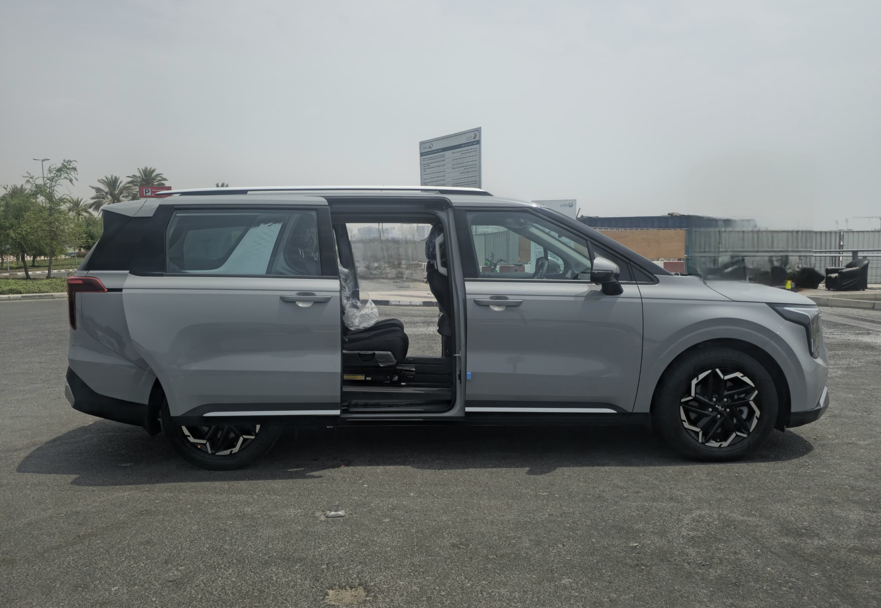 Rent Kia Carnival GREY 2025 in Dubai , UAE 