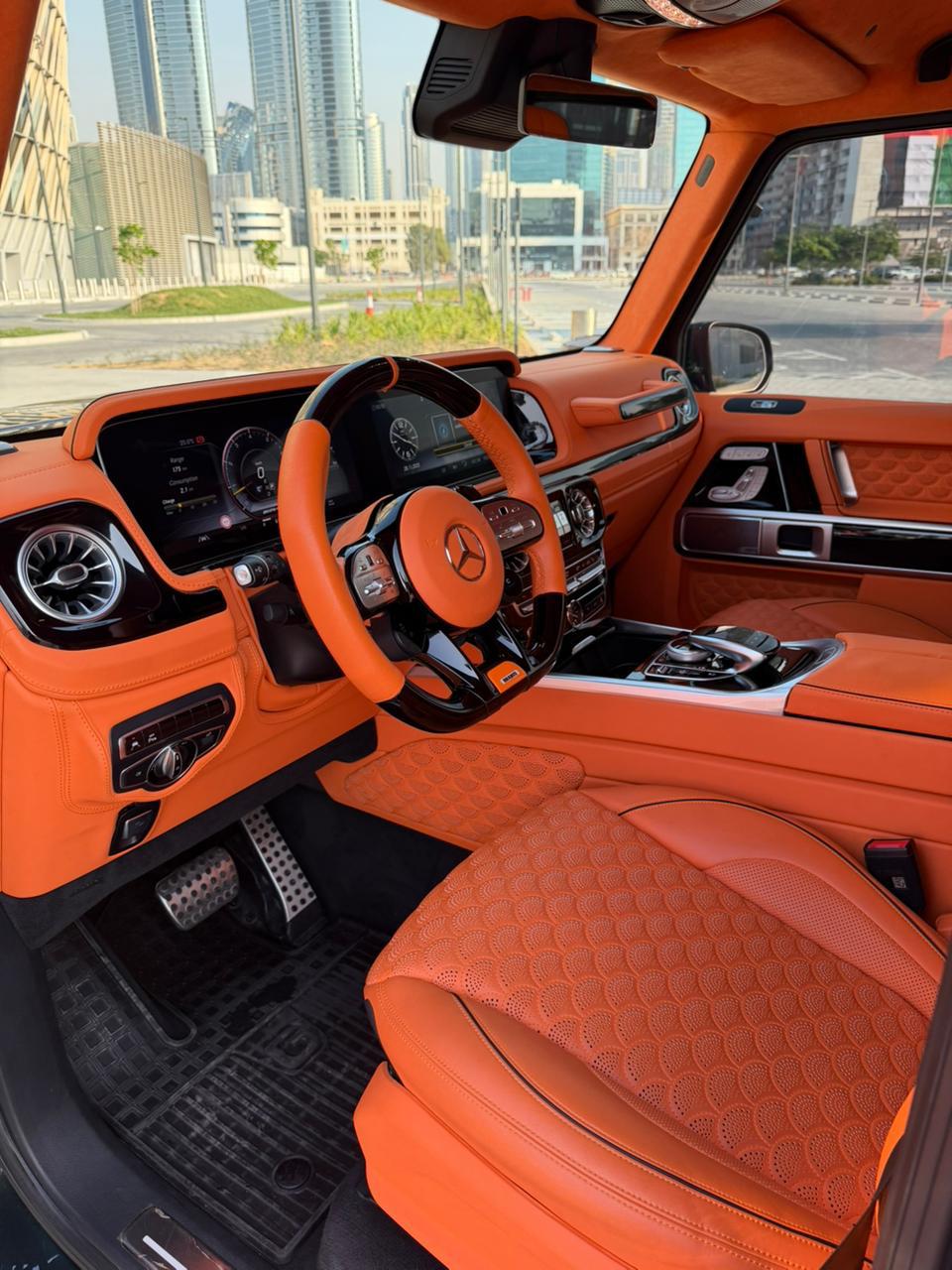 Rent Mercedes-Benz G-class GREEN 2023 in Dubai , UAE 